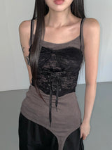 waikiki lace top(3 color)