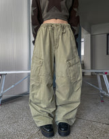 Willy Washed Vintage Diagonal Cargo Pants