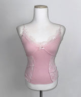 spring lace sleeveless (4colors)