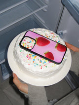 【TPUケース】 Strawberry Topping Case