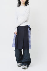 (W) Lowkey Checked Skirt (2color)