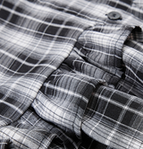 Avina Plaid Peplum Blouse