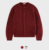 Land Y Alpaca Round Knit Cardigan