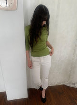 Canby Side Slit Ankle Length Capri Pants