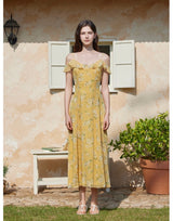 Lindi Dress Yellow