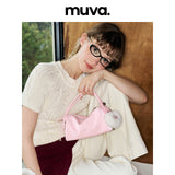 muva. Box‑Shaped Crossbody & Handbag, Niche Premium‑Feel Lightweight Fashion Elegant Mini Tote for Commute, New Arrival Apr 15