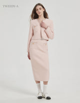 Sally Gold Burton Tweed Two-Piece Set-Up Short/Long ver