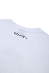 ホワイトビンテージオーバーフィット半袖Tシャツ