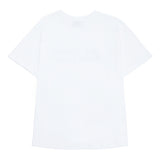 'LESS RULES MORE LOVE' Tシャツ ホワイト/ブラック [WOMAN]