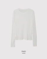 #SL Basic Layered Round T-shirt (2color)
