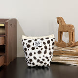classic pouch_dalmatian whitebrown