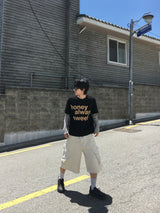 スウィート セミクロップ ショートスリーブ Tシャツ 6C
