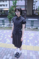 yui retro glasses (8color)