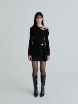Sailor strap knit (Black)