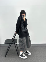 マルチピグメントバミューダパンツ