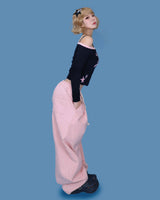 damage boxy pants (3color)