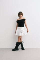 レースドゥオTシャツ (black)