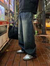 Mentor Sand Washed Curved Denim