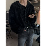 [F/W]ウールヘアリーアンゴラファーカーディガン(3color)
