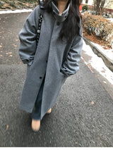 Leon wool long coat 