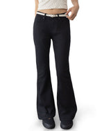 Iva Studded Low-Rise Bootcut Jeans
