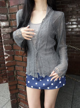 vintage lace cardigan