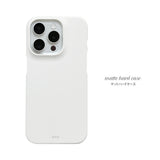 [MADE] MILKY WHITE PHONE CASE (magsafe & matte hard)