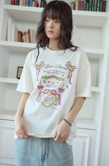 26SS★ Candle Heart Short Sleeve Tee