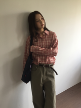 [SET]ミュート カーブドパンツ ＋ ベルト