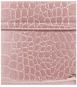 Luxury Croc-Embossed Mini Square Bag Chain Handle Crossbody Shoulder Bag