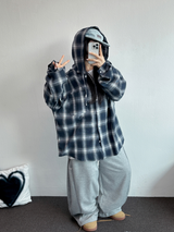 2SIZE🩶 SOFTY SIDE PINTUCK WIDE LONG PANTS 🩶🧇🖤🤍5COLOR