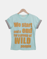 Yumon Roll-Up Short-Sleeve T-Shirt