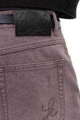 Wide Leg Washed Jeans