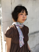Misty Bloom scarf (3color)