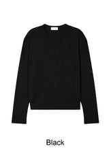 Kian Waffle Crop Long Sleeve T-Shirt