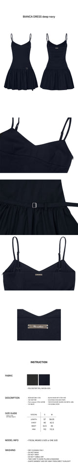 ビアンカドレス deep navy