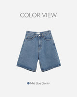 Nuffen denim short pants