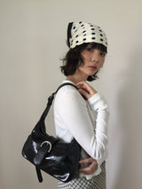Tony Big Buckle Shoulder Bag (4color)