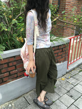 Nylon Capri Pants
