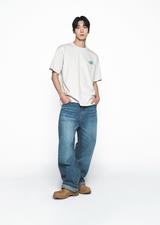 25SS クレイエイリアンショートスリーブTシャツ ライトグレー