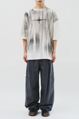 None Dirty Waffled Top (2color)