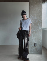 Rogueteen Strap Cargo Denim Pants