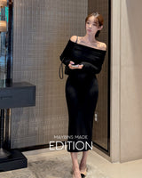 MADE. Helan knit long dress
