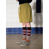LOGO NYLON SHORT / OLIVE