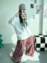 ビフォアプリントロングスリーブTシャツ🖤💚🩷🤍 - 4 カラーズ