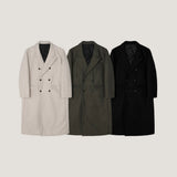 LMN フェリットセンシティブオーバーサイズフィットダブルコート (3 colors)