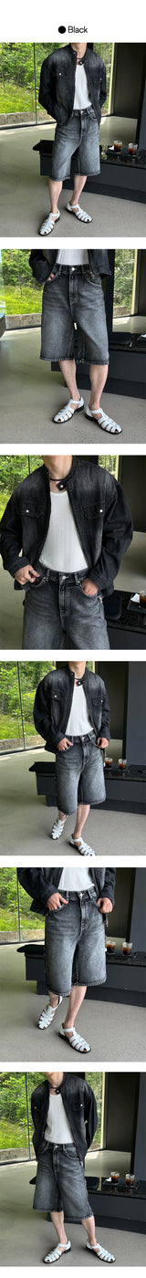 [S/S] Patch carpender bermuda pants