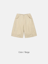 Ezra Reverse Bermuda Pants