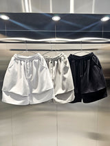 VENTIQUE Bermuda pintuck Sweatpants 3color