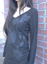 ローズTシャツ